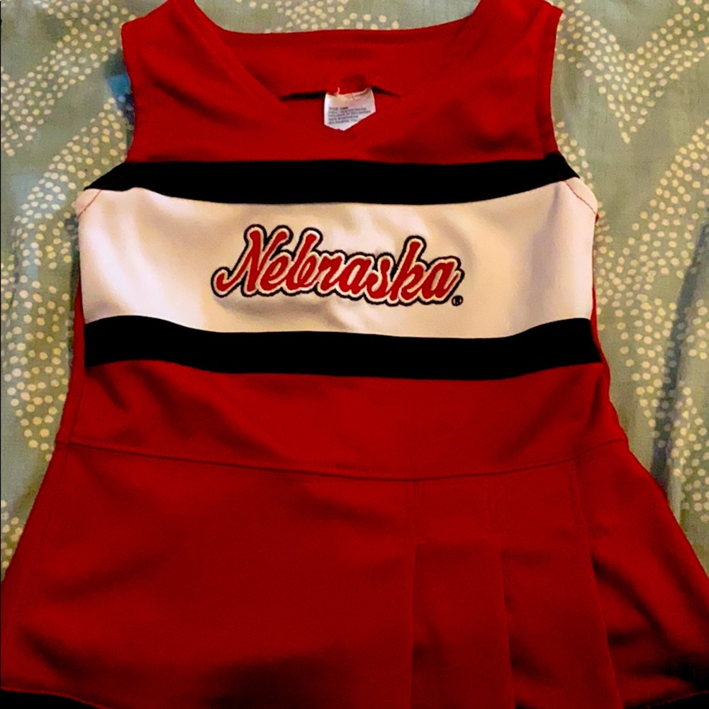 Toddler Nebraska Cheer Outfit